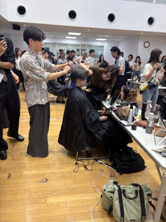 【祝！75周年社内ヘアショー】