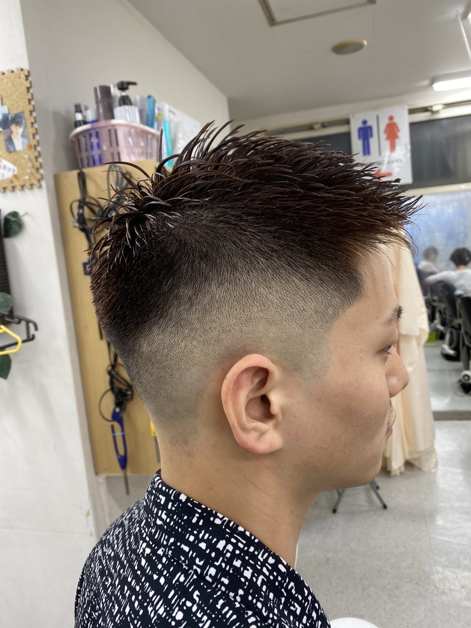 スキンフェード 来店したお客様のヘアスタイル The Barber Eroica 東浦和店 P5台あり