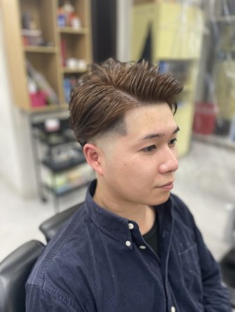 ツーブロック×barberスタイル