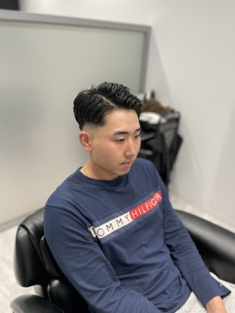 barberスタイル　フェードカット