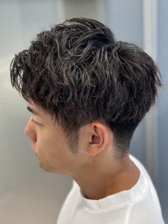 直毛の方にオススメ　無造作パーマ