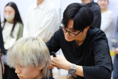 ヘアショーに出演させていただきました。